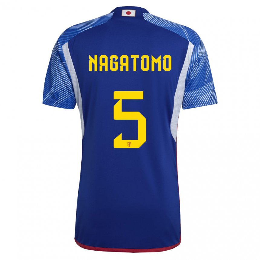 Niño Camiseta Japón Yuto Nagatomo #5 Azul Real 1ª Equipación 22-24 La Camisa Perú