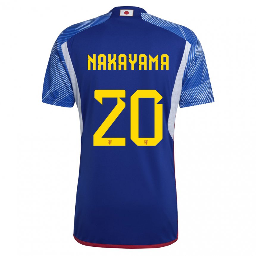 Niño Camiseta Japón Yuta Nakayama #20 Azul Real 1ª Equipación 22-24 La Camisa Perú