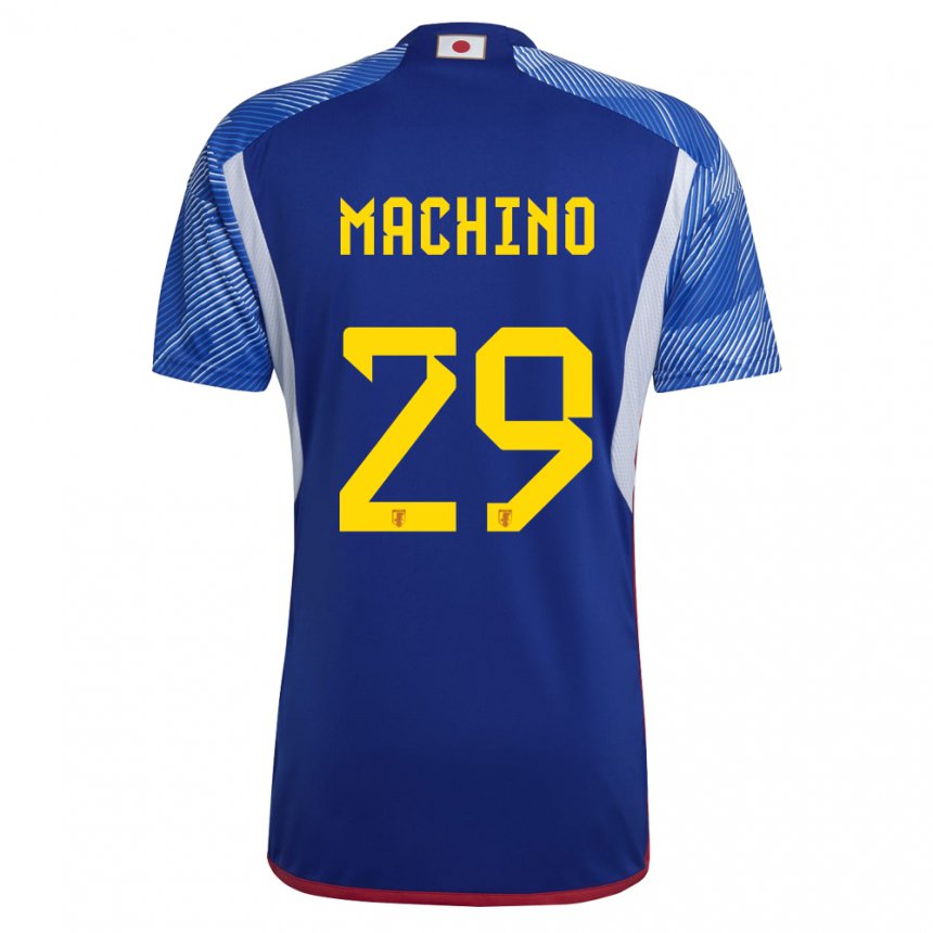 Niño Camiseta Japón Shuto Machino #29 Azul Real 1ª Equipación 22-24 La Camisa Perú