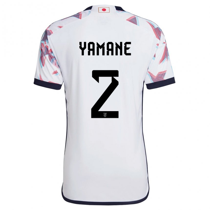 Niño Camiseta Japón Miki Yamane #2 Blanco 2ª Equipación 22-24 La Camisa Perú