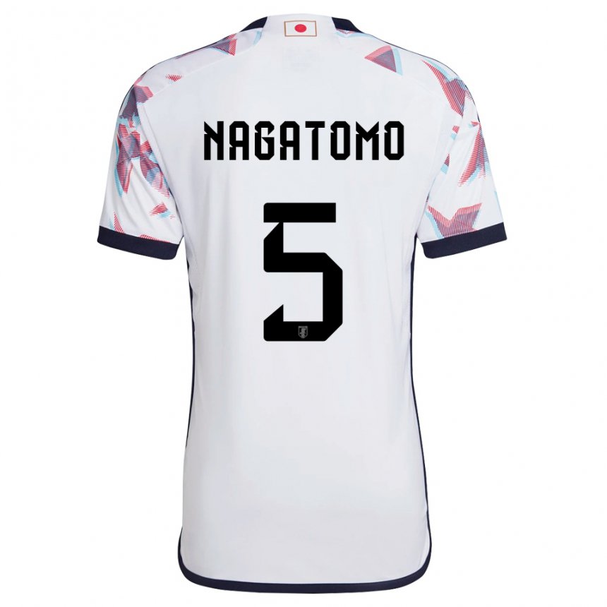 Niño Camiseta Japón Yuto Nagatomo #5 Blanco 2ª Equipación 22-24 La Camisa Perú