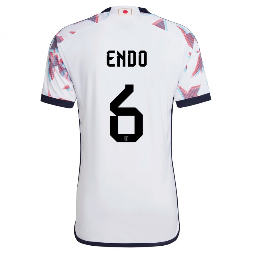 Niño Camiseta Japón Wataru Endo #6 Blanco 2ª Equipación 22-24 La Camisa Perú