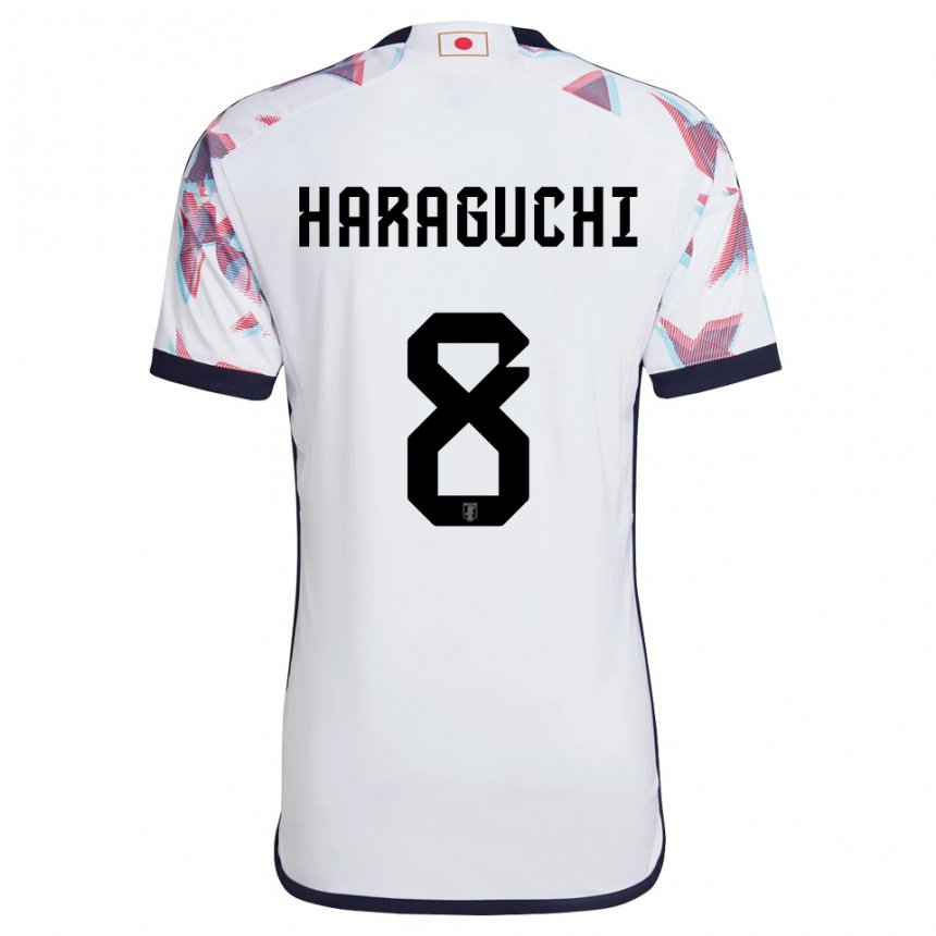 Niño Camiseta Japón Genki Haraguchi #8 Blanco 2ª Equipación 22-24 La Camisa Perú