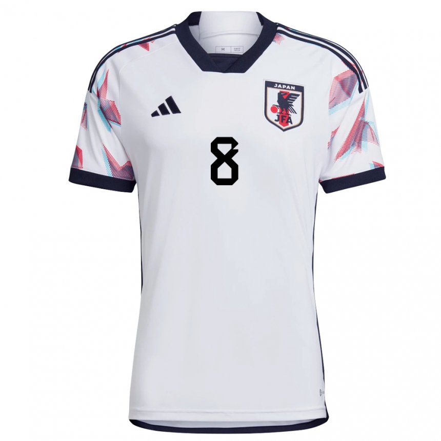 Niño Camiseta Japón Genki Haraguchi #8 Blanco 2ª Equipación 22-24 La Camisa Perú