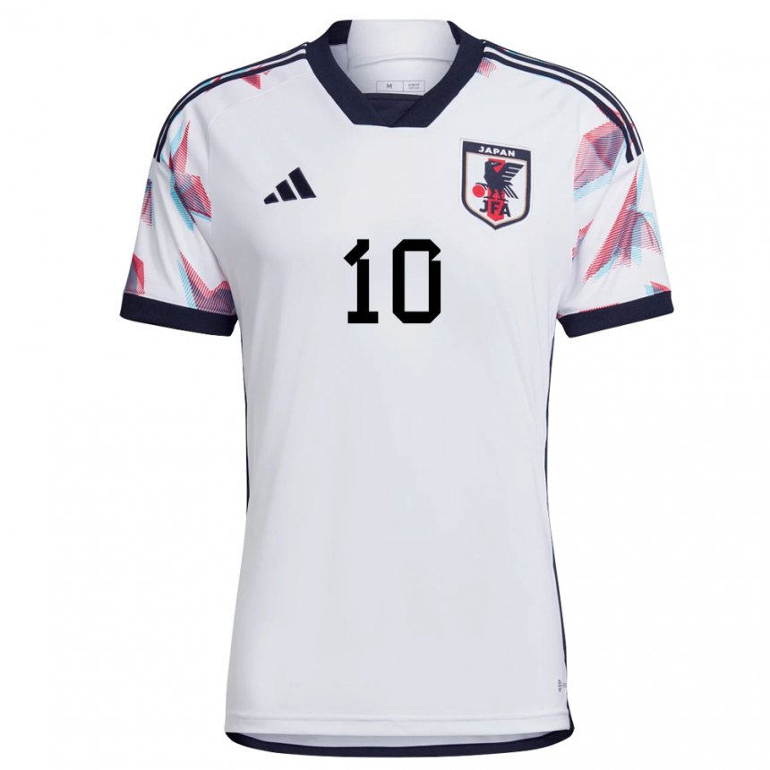 Niño Camiseta Japón Takumi Minamino #10 Blanco 2ª Equipación 22-24 La Camisa Perú