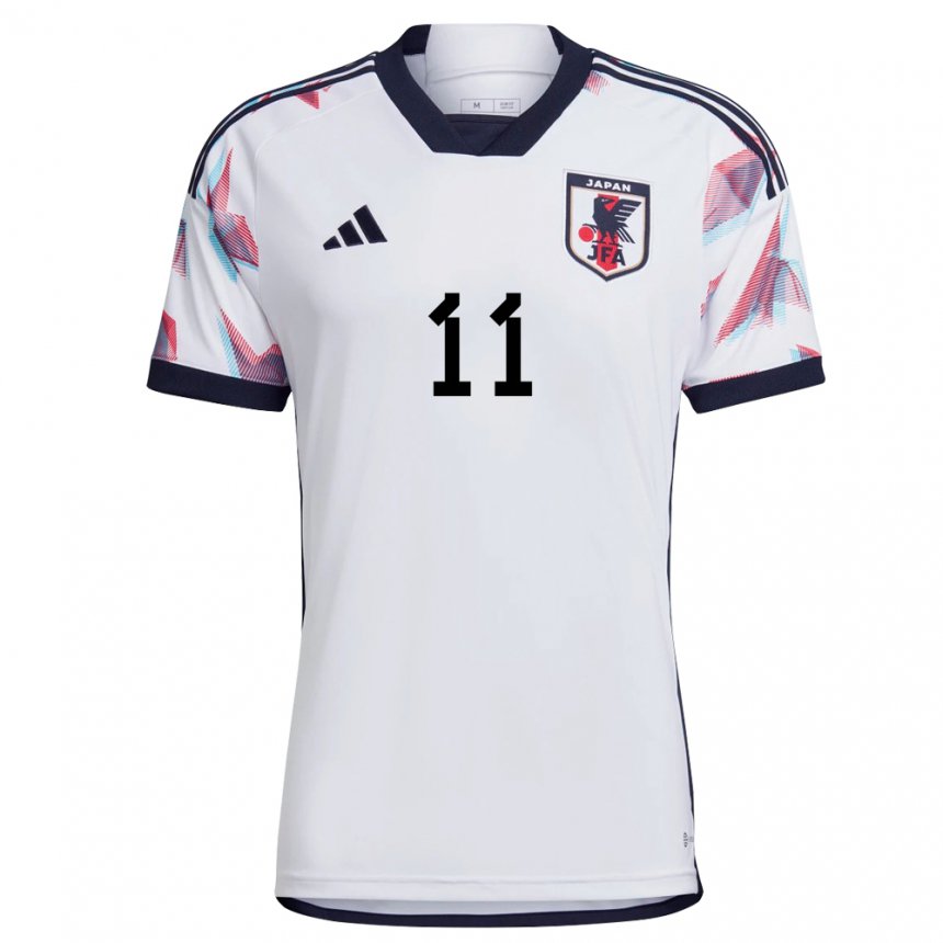 Niño Camiseta Japón Takefusa Kubo #11 Blanco 2ª Equipación 22-24 La Camisa Perú