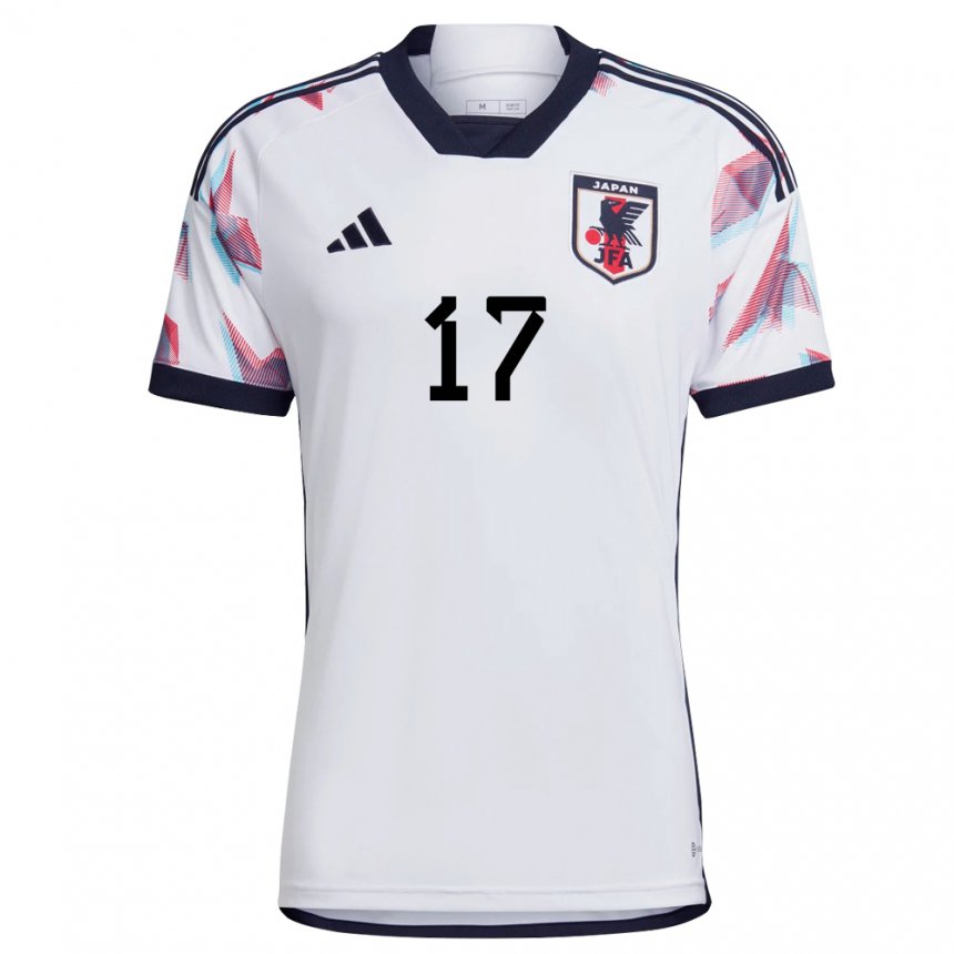 Niño Camiseta Japón Ao Tanaka #17 Blanco 2ª Equipación 22-24 La Camisa Perú