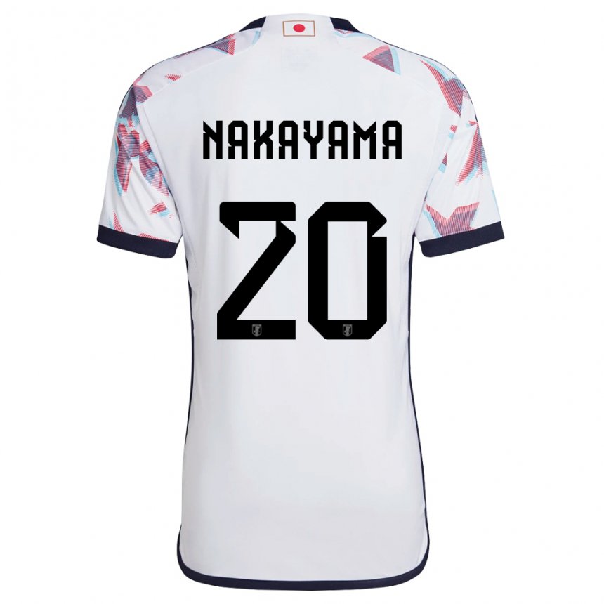 Niño Camiseta Japón Yuta Nakayama #20 Blanco 2ª Equipación 22-24 La Camisa Perú