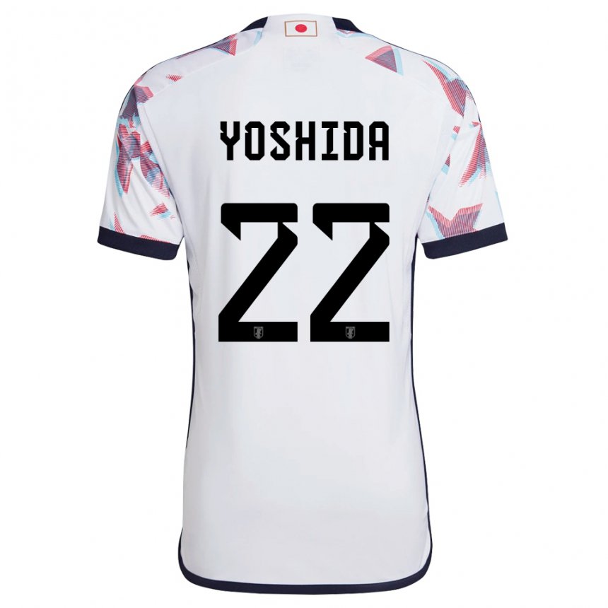 Niño Camiseta Japón Maya Yoshida #22 Blanco 2ª Equipación 22-24 La Camisa Perú