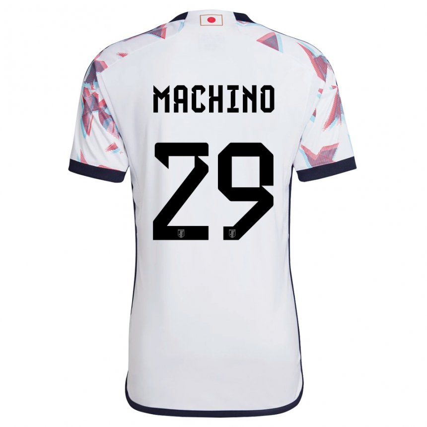 Niño Camiseta Japón Shuto Machino #29 Blanco 2ª Equipación 22-24 La Camisa Perú