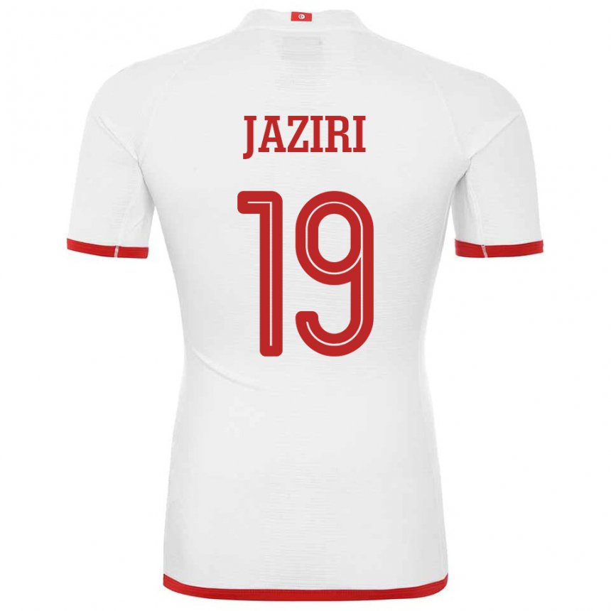 Niño Camiseta Túnez Seifeddin Jaziri #19 Blanco 2ª Equipación 22-24 La Camisa Perú