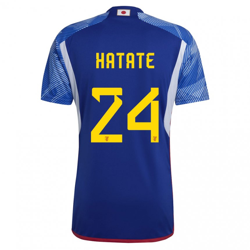 Hombre Camiseta Japón Reo Hatate #24 Azul Real 1ª Equipación 22-24 La Camisa Perú