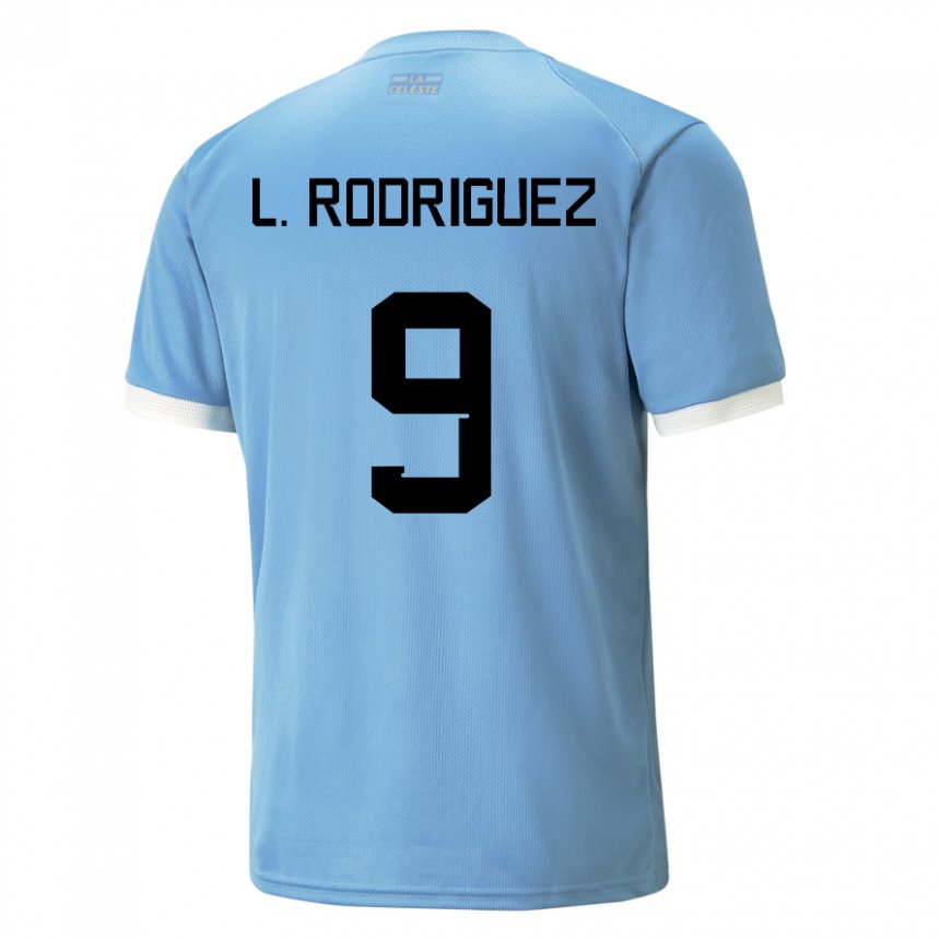 Niño Camiseta Uruguay Luciano Rodriguez #9 Azul 1ª Equipación 22-24 La Camisa Perú