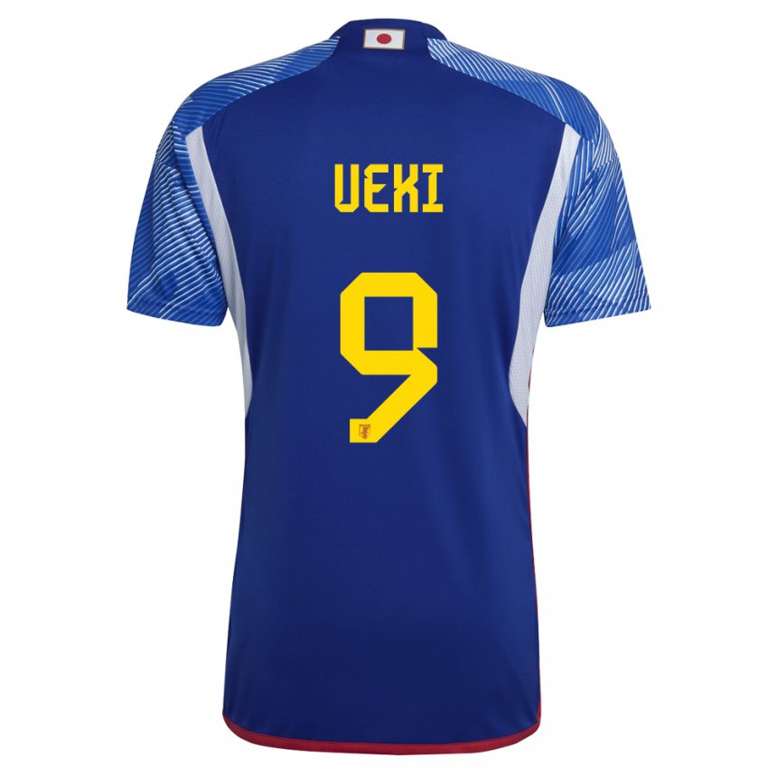 Niño Camiseta Japón Riko Ueki #9 Azul Real 1ª Equipación 22-24 La Camisa Perú