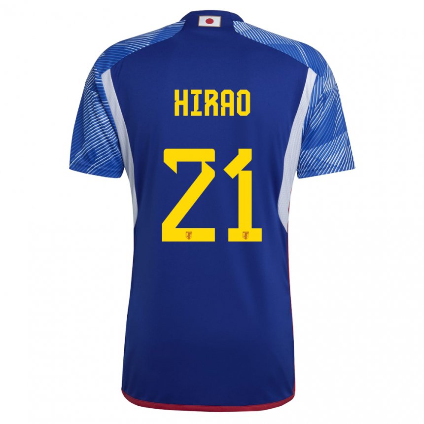 Niño Camiseta Japón Chika Hirao #21 Azul Real 1ª Equipación 22-24 La Camisa Perú