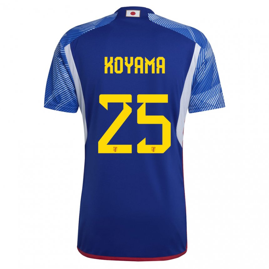 Niño Camiseta Japón Shinomi Koyama #25 Azul Real 1ª Equipación 22-24 La Camisa Perú