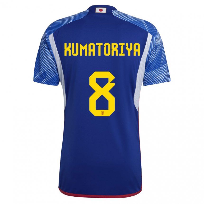 Niño Camiseta Japón Issei Kumatoriya #8 Azul Real 1ª Equipación 22-24 La Camisa Perú