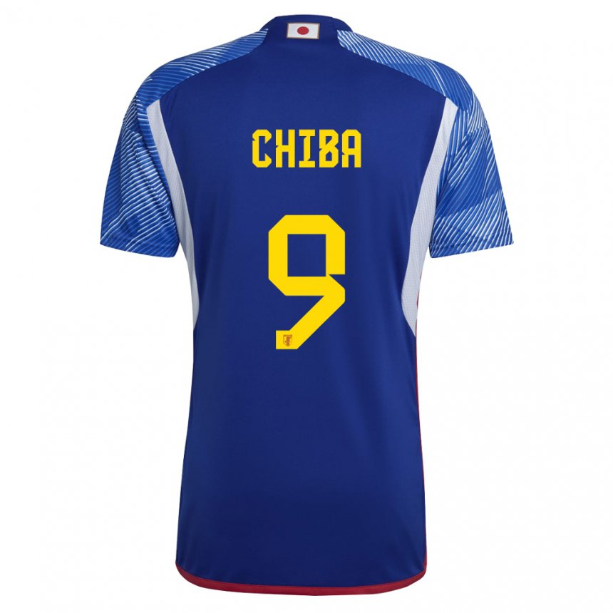 Niño Camiseta Japón Kanta Chiba #9 Azul Real 1ª Equipación 22-24 La Camisa Perú