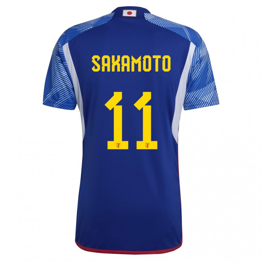 Niño Camiseta Japón Isa Sakamoto #11 Azul Real 1ª Equipación 22-24 La Camisa Perú