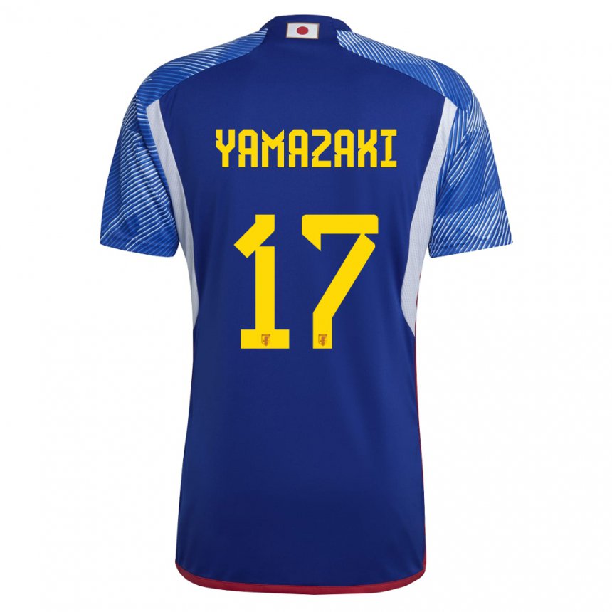 Niño Camiseta Japón Taishin Yamazaki #17 Azul Real 1ª Equipación 22-24 La Camisa Perú