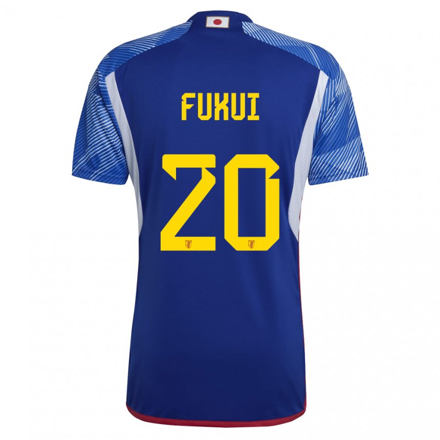 Niño Camiseta Japón Taichi Fukui #20 Azul Real 1ª Equipación 22-24 La Camisa Perú