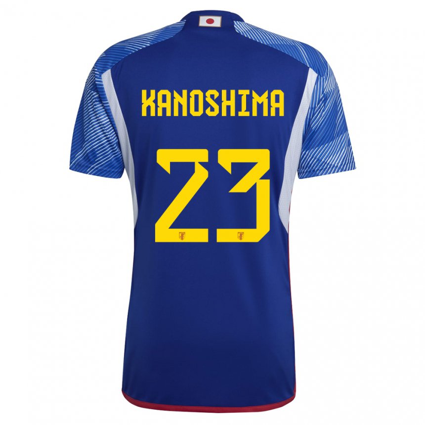 Niño Camiseta Japón Yu Kanoshima #23 Azul Real 1ª Equipación 22-24 La Camisa Perú