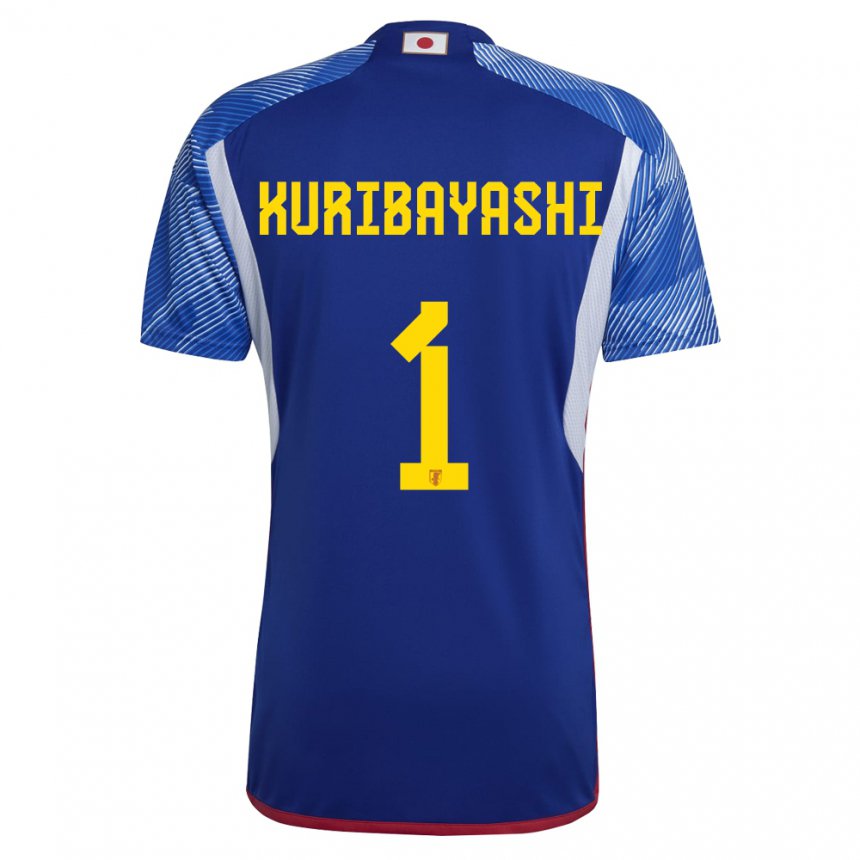 Niño Camiseta Japón Hayato Kuribayashi #1 Azul Real 1ª Equipación 22-24 La Camisa Perú