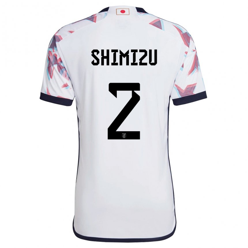 Niño Camiseta Japón Risa Shimizu #2 Blanco 2ª Equipación 22-24 La Camisa Perú