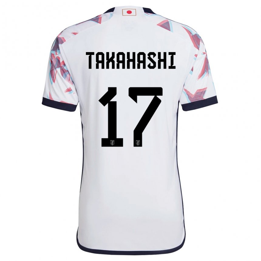 Niño Camiseta Japón Hana Takahashi #17 Blanco 2ª Equipación 22-24 La Camisa Perú