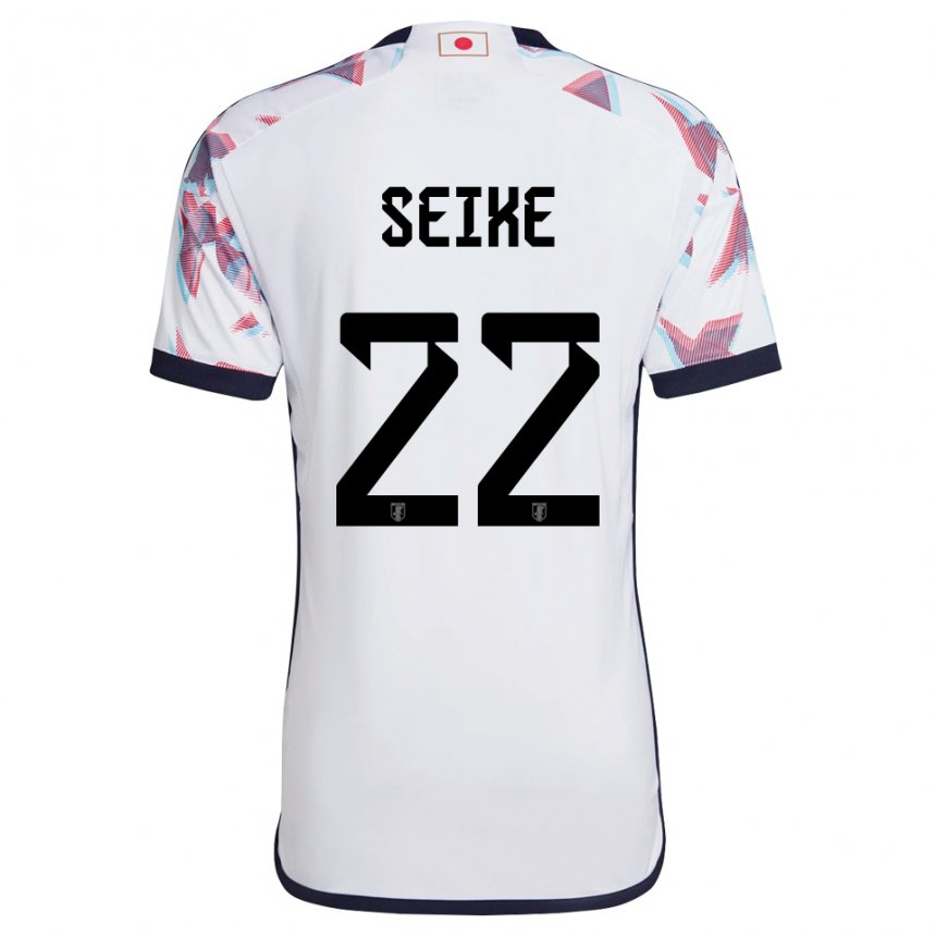 Niño Camiseta Japón Kiko Seike #22 Blanco 2ª Equipación 22-24 La Camisa Perú