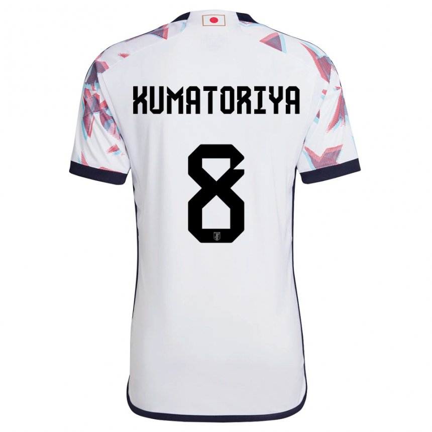 Niño Camiseta Japón Issei Kumatoriya #8 Blanco 2ª Equipación 22-24 La Camisa Perú