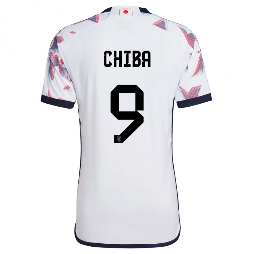 Niño Camiseta Japón Kanta Chiba #9 Blanco 2ª Equipación 22-24 La Camisa Perú