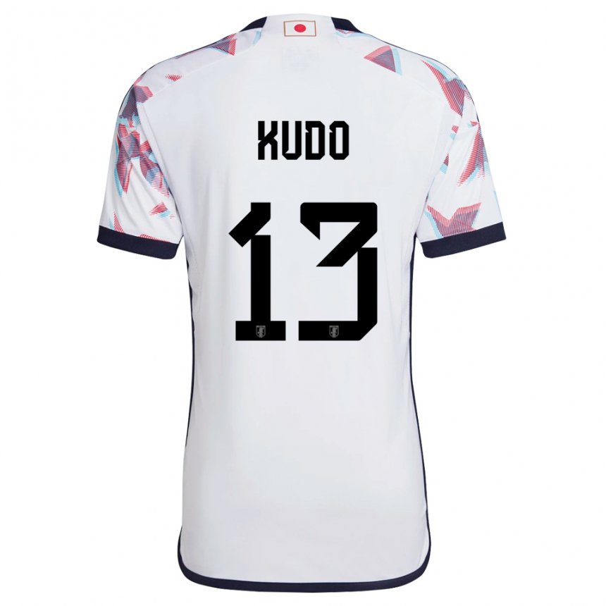 Niño Camiseta Japón Kota Kudo #13 Blanco 2ª Equipación 22-24 La Camisa Perú