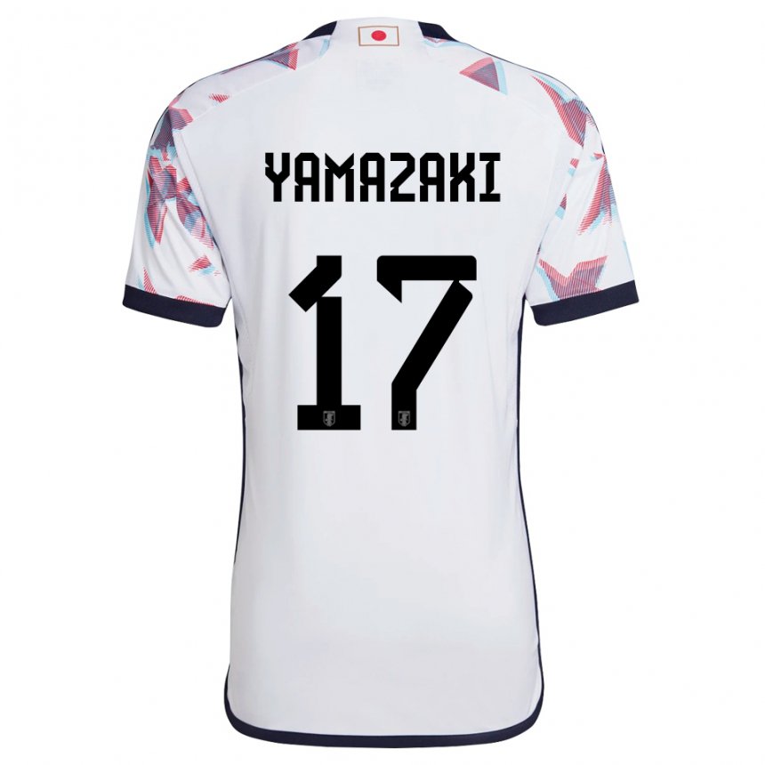 Niño Camiseta Japón Taishin Yamazaki #17 Blanco 2ª Equipación 22-24 La Camisa Perú