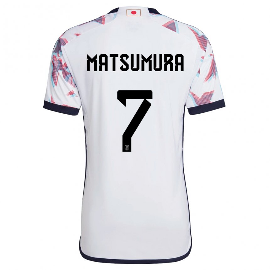 Niño Camiseta Japón Kosuke Matsumura #7 Blanco 2ª Equipación 22-24 La Camisa Perú