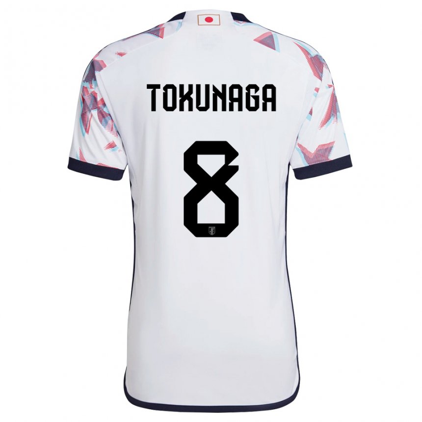 Niño Camiseta Japón Ryo Tokunaga #8 Blanco 2ª Equipación 22-24 La Camisa Perú