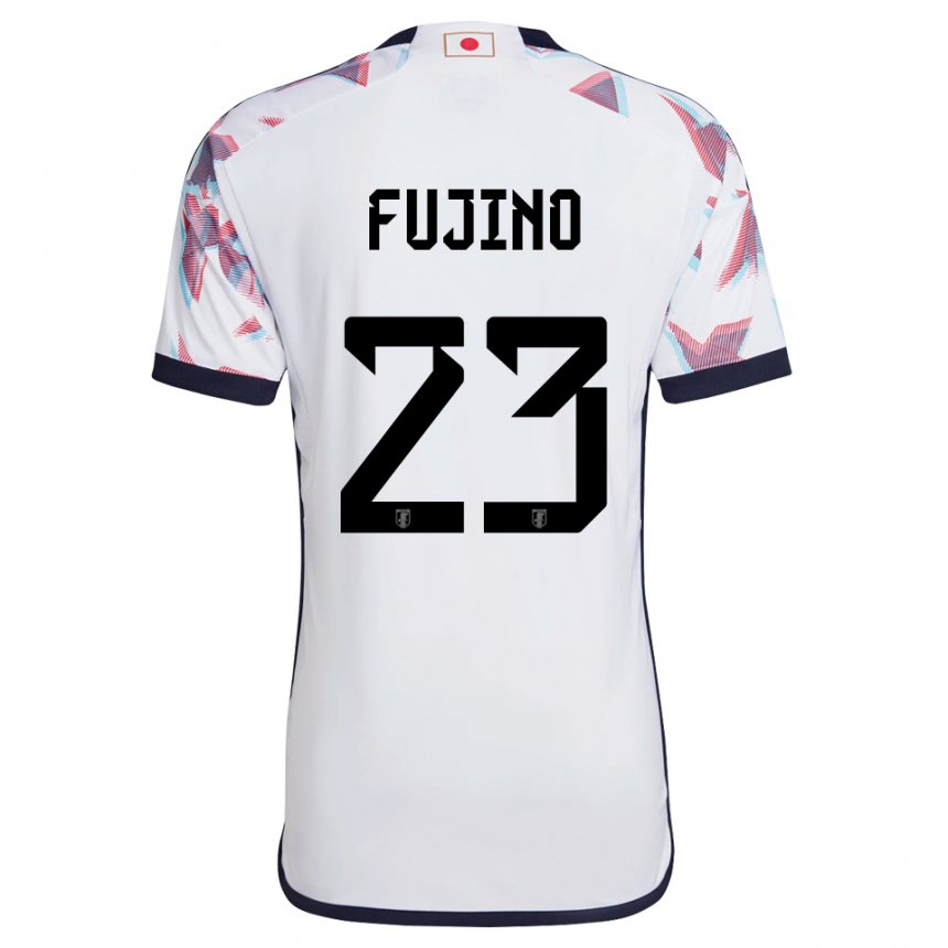 Hombre Camiseta Japón Aoba Fujino #23 Blanco 2ª Equipación 22-24 La Camisa Perú