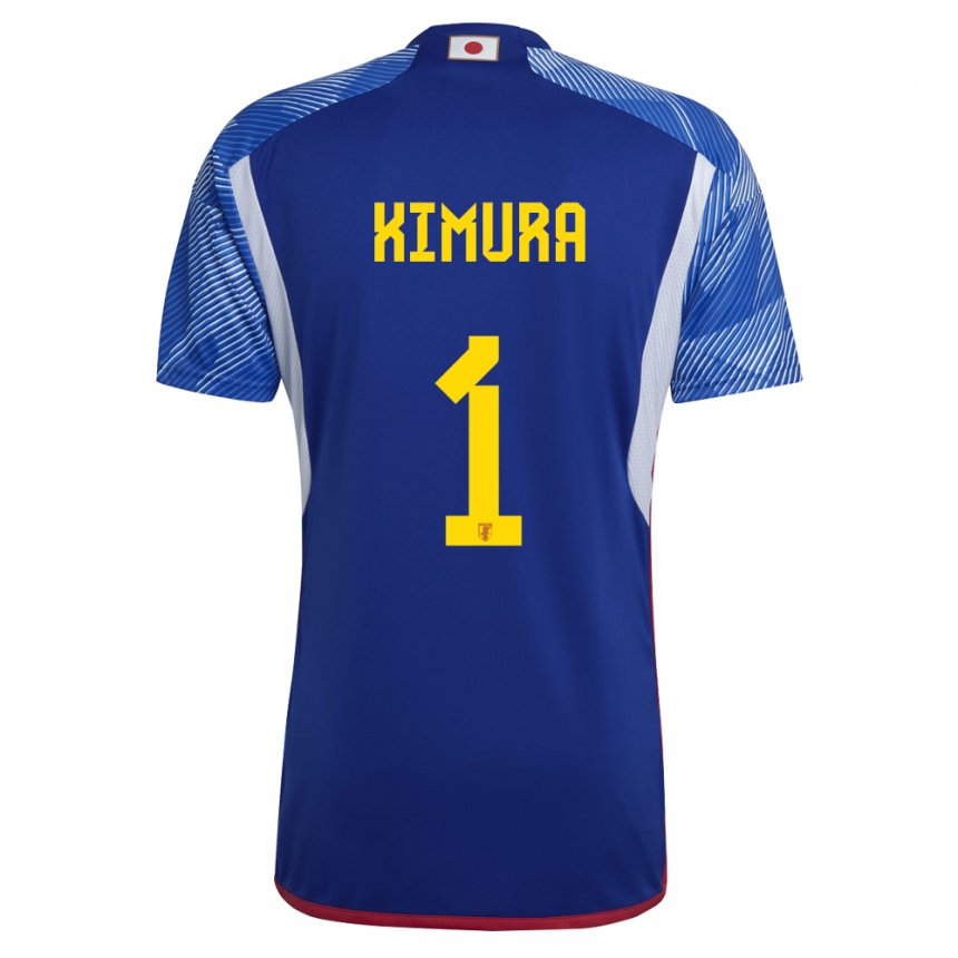 Mujer Camiseta Japón Ryoya Kimura #1 Azul Real 1ª Equipación 22-24 La Camisa Perú
