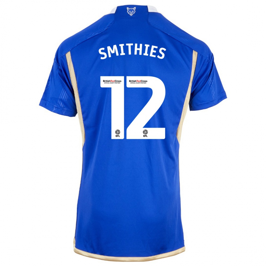 Niño Camiseta Alex Smithies #12 Azul 1ª Equipación 2023/24 La Camisa Perú