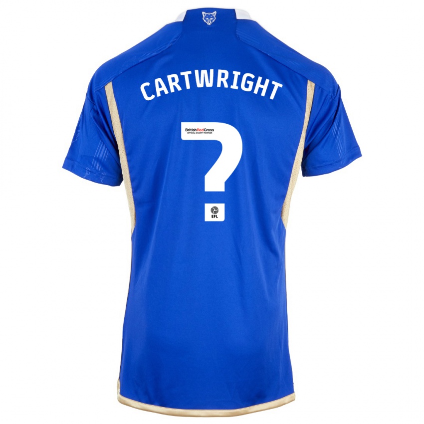 Niño Camiseta Henry Cartwright #0 Azul 1ª Equipación 2023/24 La Camisa Perú