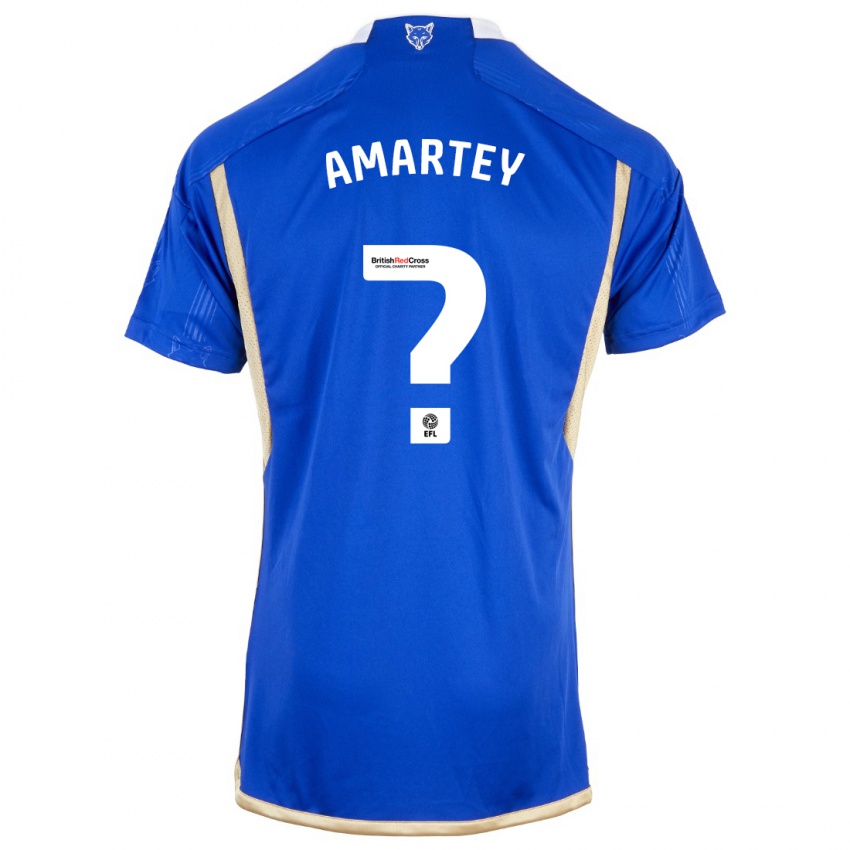 Niño Camiseta Bobby Amartey #0 Azul 1ª Equipación 2023/24 La Camisa Perú