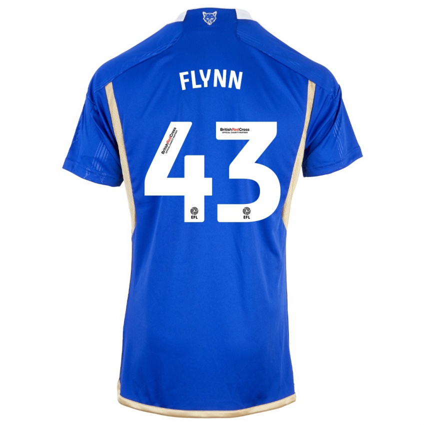 Niño Camiseta Shane Flynn #43 Azul 1ª Equipación 2023/24 La Camisa Perú