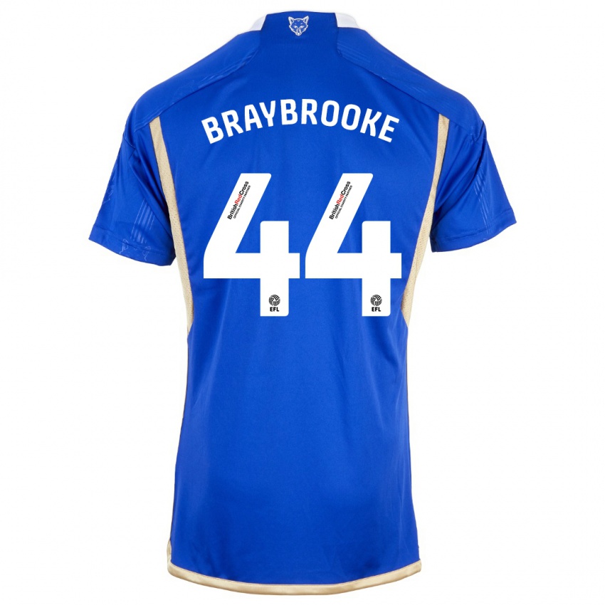 Niño Camiseta Sammy Braybrooke #44 Azul 1ª Equipación 2023/24 La Camisa Perú