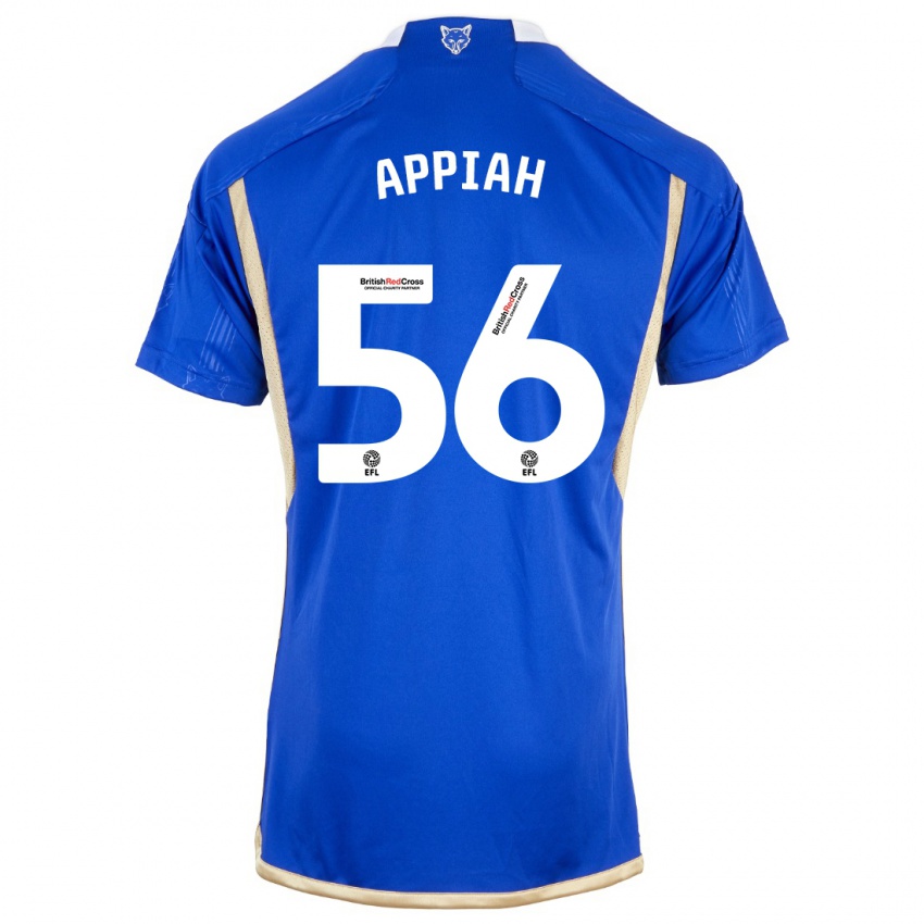 Niño Camiseta Paul Appiah #56 Azul 1ª Equipación 2023/24 La Camisa Perú