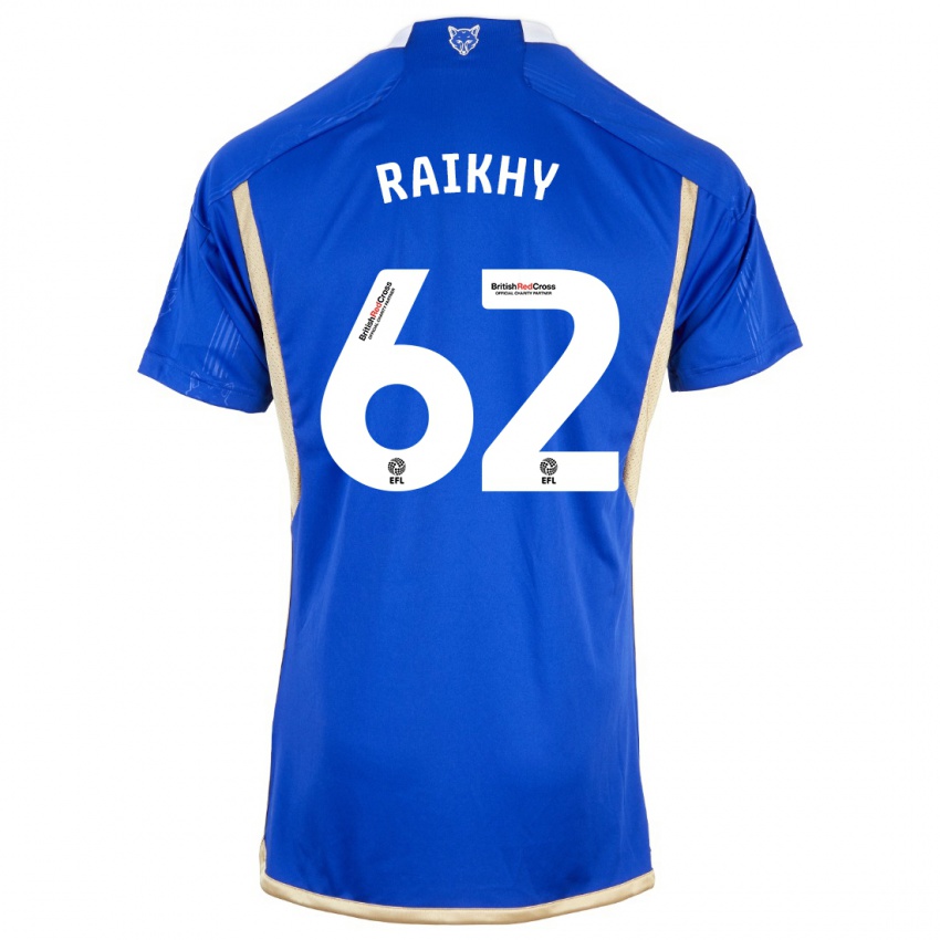 Niño Camiseta Arjan Raikhy #62 Azul 1ª Equipación 2023/24 La Camisa Perú