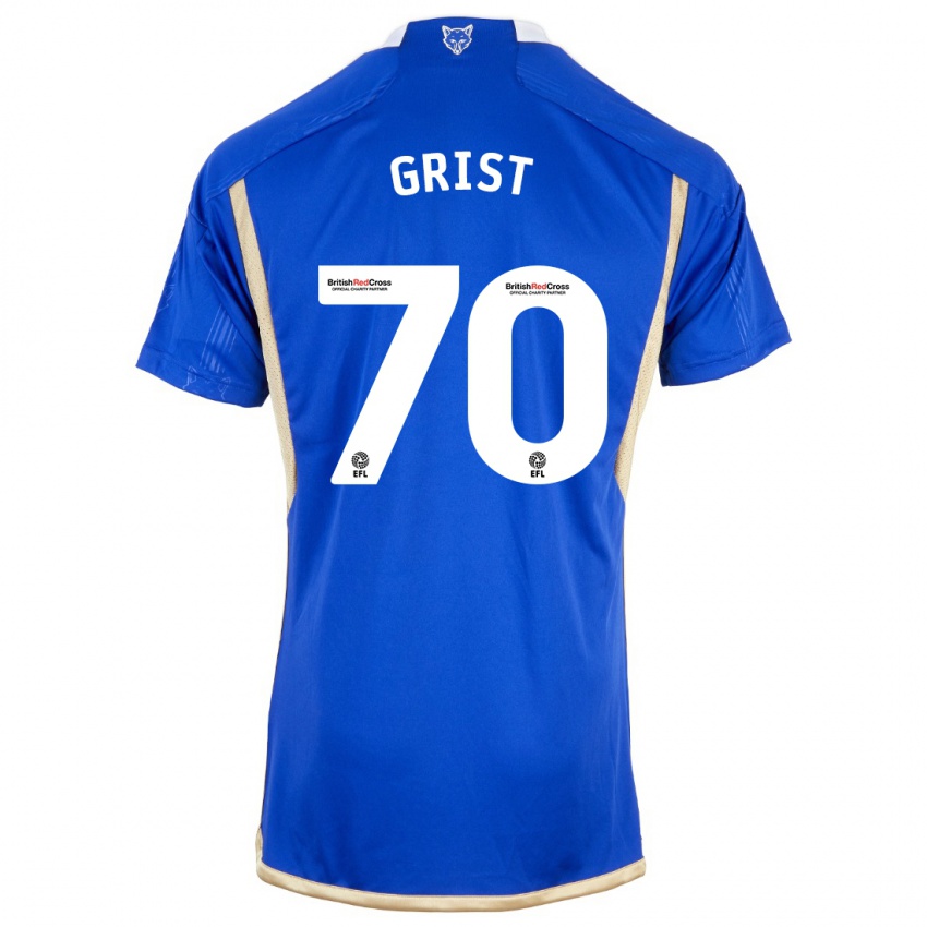 Niño Camiseta Ben Grist #70 Azul 1ª Equipación 2023/24 La Camisa Perú