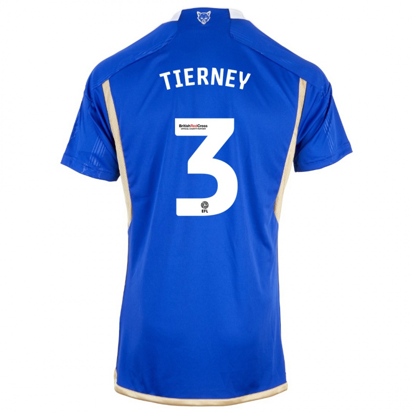 Niño Camiseta Sam Tierney #3 Azul 1ª Equipación 2023/24 La Camisa Perú