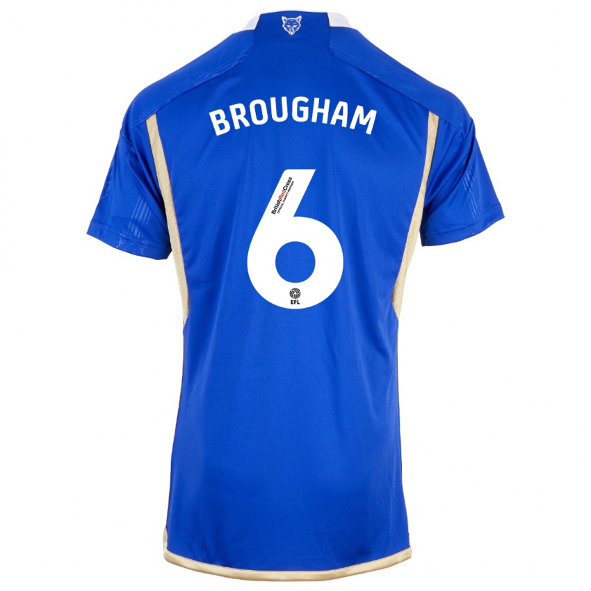 Niño Camiseta Georgia Brougham #6 Azul 1ª Equipación 2023/24 La Camisa Perú