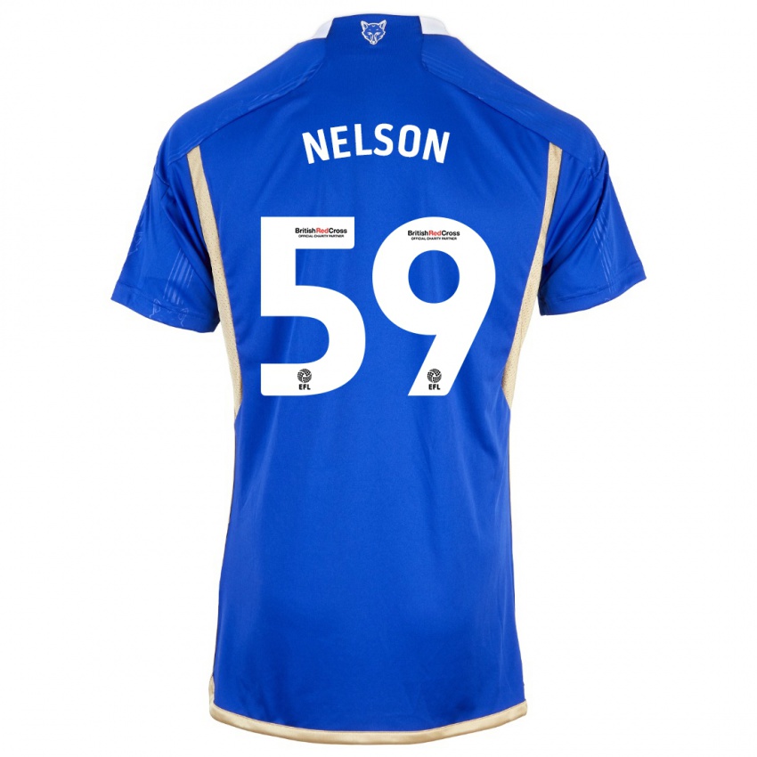 Niño Camiseta Ronny Nelson #59 Azul 1ª Equipación 2023/24 La Camisa Perú