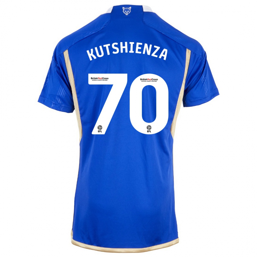 Niño Camiseta Jesper Kutshienza #70 Azul 1ª Equipación 2023/24 La Camisa Perú